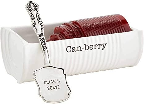 Amazon.com | Mud Pie Can-Berry Ceramic Cranberry Serving Dish and Spatula Set: Serving Bowls Mud Pie Dishes, Pie Decor, Thanksgiving Cranberry, Cranberry Thanksgiving, Canned Cranberries, Cranberry Jelly, Canned Cranberry Sauce, Farm Estate, Amazon List