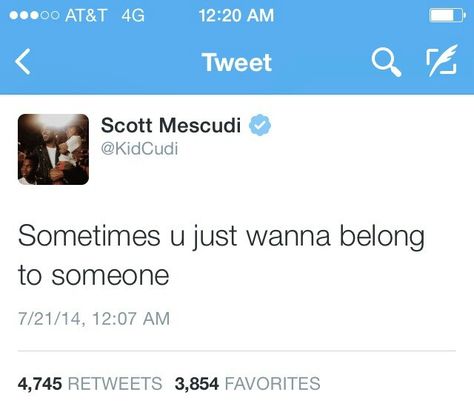 Sometimes you just want to belong with someone and share intimate moments with their soul Say Word, Doing Me Quotes, Say That Again, Kid Cudi, Hard Truth, Maybe One Day, Keep Moving Forward, Keep Moving, Hopeless Romantic