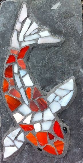 Relax Exercise, Mosaic Rocks, Mosaic Stepping Stones, Mosaic Garden Art, Diy Mosaic, Mosaic Art Projects, Mosaic Tile Art, Mosaic Stained, Pebble Mosaic