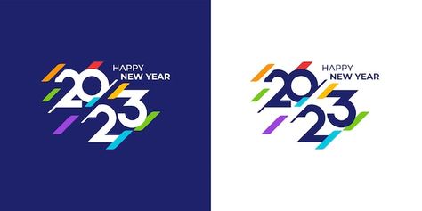 Banner Logo Design, 2023 Banner, Banner Logo, Logo Design Illustration, Happy New Year 2023, Illustration Creative, New Year 2023, Dark Phone Wallpapers, Phone Wallpapers