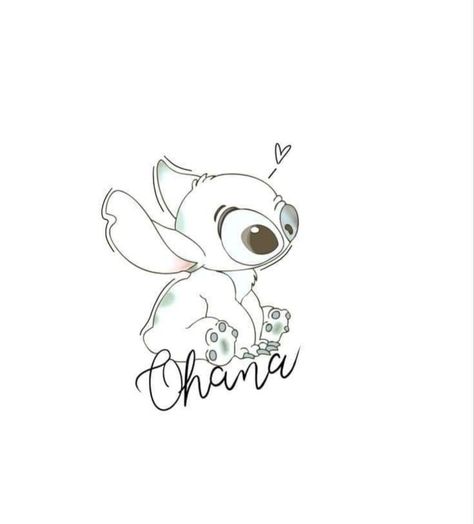 Ohana Tattoo Stitch, Small Stitch Tattoo, Stitch Ohana Tattoo, Ohana Stitch Tattoo, Stitch Tattoo Ideas, Disney Stitch Tattoo, Baby Footprint Tattoo, Lilo And Stitch Tattoo, Ohana Tattoo