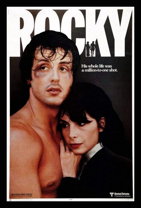 Rocky And Adrian, Rocky Sylvester Stallone, Stallone Movies, 1970s Movies, Rocky Poster, Klasik Hollywood, Rocky Film, I Love Cinema, Rocky Balboa