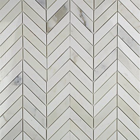 Ivy Hill Tile Dart 1" x 3" Marble Mosaic Tile & Reviews | Wayfair Marble Mosaic Floor, Thassos Marble, Marble Herringbone, Affordable Tile, Stone Ceramic, Mosaic Floor Tile, Splashback Tiles, Marble Polishing, Ivy Hill Tile