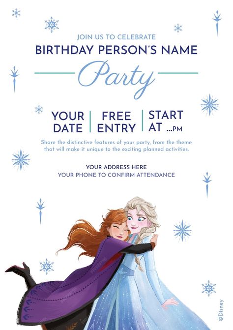 Frozen Birthday Invitations Free, Frozen Birthday Party Invitations, Frozen Party Invitations, Frozen Party Ideas, Frozen Invitations, Frozen Birthday Invitations, Welcome Winter, Frozen Party, Frozen Birthday