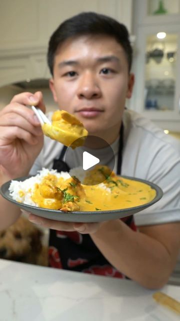 Jacky on Instagram: "SHRAMP curry baby Full recipe on kwokspots.com #shrimp #curry #coconut" Curry Coconut, Shrimp Curry, Curry Shrimp, Asian Food, Diy Food, Diy Food Recipes, Asian Recipes, Seafood, Coconut