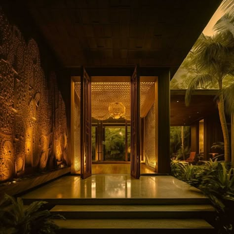 Tropical Architecture: Navigating the Art of Casual Luxury - Lie Alonso Dynasty Rainforest Architecture, Tropical Luxury, Tropical Architecture, Dream Life House, Tropical Home, Casa Exterior, Tropical House, Dream House Interior, House Goals