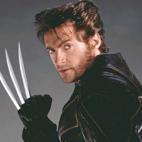 Wolverine Profile Picture, Wolverine Icons Hugh Jackman, Hugh Jackman Wolverine Pfp, Left On Opened, Logan Howlett Icons, Young Wolverine, Wolverine Hair, Wolverine Pfp, Wolverine Icon