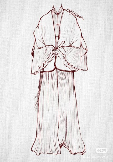 Kimono Fashion Drawing, Kimono Fashion Illustration, Modest Fashion Sketches, Kimono Sketch, Fashion Sketchbook Inspiration, Croquis Fashion, Fashion Design Books, Fashion Illustration Sketches Dresses, Fashion Design Patterns