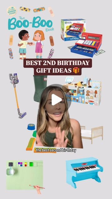 Sara Martinez on Instagram: "Comment “second birthday” and I’ll send you the entire long list of 2nd birthday gift ideas. Thanks to all of you who sent me your favorite toddler gifts 🎁 let me know what you think would make the perfect second birthday gift! 

#secondbirthday #turningtwosoon #2ndbirthday #2ndbirthdayparty #2ndbirthdaypresent #2ndbirthdaygift #giftsfortwoyearolds #secondbirthdaygift #soontobetwo #toddlergifts #toddlergiftguide #toddlergiftideas 

2nd birthday gift ideas 
Second birthday gift guide 
Best second birthday gift" 2nd Birthday Gift Ideas, Birthday Gift Guide, Toddler Gift Guide, Parent Hacks, 2nd Birthday Gifts, Second Birthday, Birthday Gift Ideas, Baby Ideas, Toddler Gifts