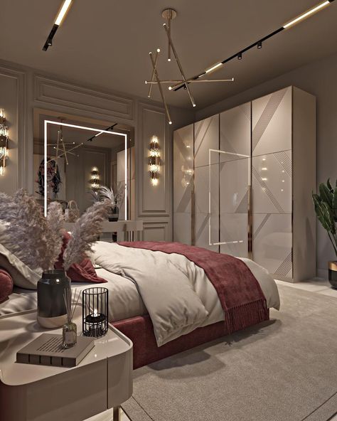 Luxe Bedroom, Luxury Room Bedroom, Bedroom Interior Design Luxury, Classy Bedroom, Modern Luxury Bedroom, Luxury Bedroom Design, Dream House Rooms, Luxury Rooms, Room Design Bedroom