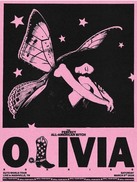 Aesthetic Olivia Rodrigo Poster, Pink Olivia Rodrigo Poster, Olivia Rodrigo Pink Poster, Oliva Rodrigo Poster, Olivia Rodrigo Poster Guts, Olivia Rodrigo Guts Poster, Olivia Rodrigo Poster Aesthetic, Fan Girl Posters, Pink Music Poster