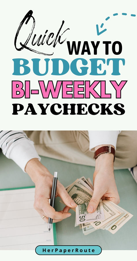 Are you curious about how to budget bi-weekly paychecks? I've been there, and I created a seamless process for making it work. Which I will share with you in this guide.

I've worked for every kind of payment schedule out there. I've been paid weekly, biweekly, monthly, and even on an inconsistent basis.  None have been as hard to manage as biweekly out of all the different paychecks I've gotten. This guide shows you how to budget bi-weekly paychecks wisely. Twice A Month Paycheck Budget, Bi Weekly Budget, Total Money Makeover, Dave Ramsey Budgeting, Payment Schedule, Paycheck Budget, Weekly Budget, Bill Organization, Money Makeover