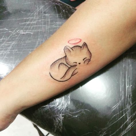 Cat Tatto, Cat Tattoo Simple, Prom Nails, Cat Tattoo, Infinity Tattoo, Tattoo Ideas, Prom, Tattoos, Nails