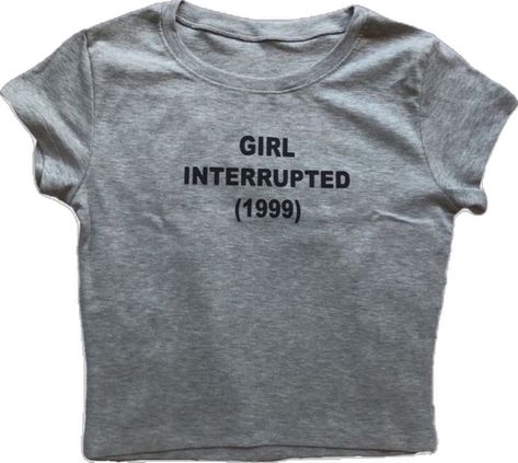 Girl Interrupted, Image Swag, Girl T Shirt, 가을 패션, 로고 디자인, Dream Clothes, Look Cool, Cute Tops, Girls Tshirts