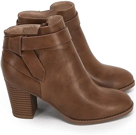 Low Heel Ankle Boots, Plastic Heels, Light Brown Color, Booties Shoes, Women's Tie, Faux Leather Heels, Women's Ankle Boots, Slouched Boots, Boots Women Fashion