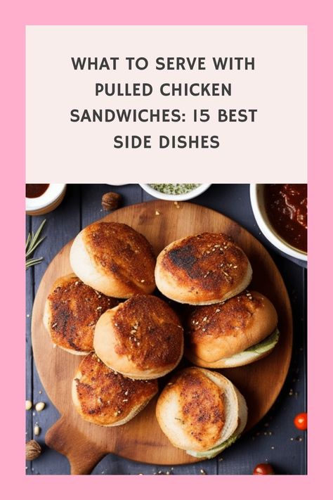 🍗🥪 Craving the ultimate pulled chicken sandwich? 🤤🔥 Discover the 15 Best Side Dishes to elevate your meal! 🌽🥗🍟 #PulledChickenSandwich #15BestSideDishes #FoodieHeaven Bbq Pulled Chicken Sandwiches, Spicy Korean Chicken, Pulled Chicken Sandwiches, Sandwich Sides, Chicken Sandwiches, Chicken Lettuce Wraps, Pulled Chicken, Chicken Quesadillas, Easy Sides