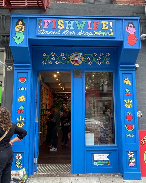 THE LAST AND FINAL WEEKEND OF THE FISHWIFE TINNED FISH SHOP IS HERE 🚕🎏🪩🌈‼️ 📍247 Elizabeth Street, NYC 👐🏼 friday 10/4 – sunday 10/6 ⏱️ 2PM - 8PM today and 11AM - 8PM on saturday & sunday we hope to see you before we close up shop!!! 🤘🏼 Tinned Fish, Alice Glass, Fish Shop, Elizabeth Street, Saturday Sunday, I Don T Know, See You, Close Up, Branding