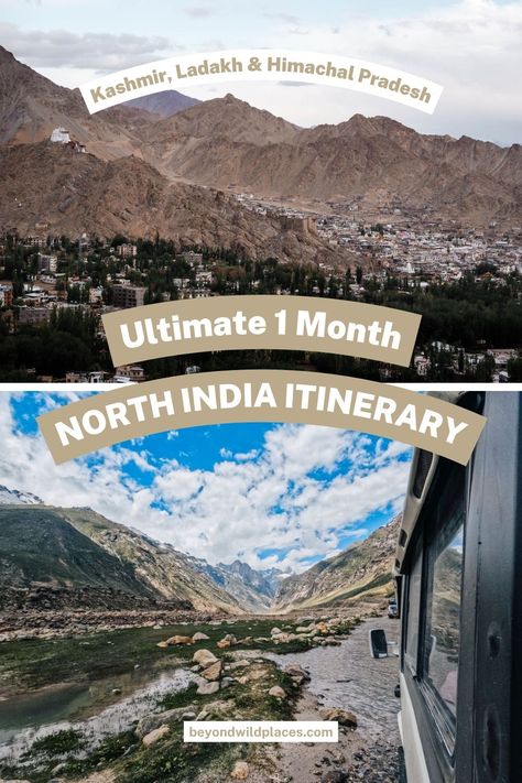 North India Itinerary || The ultimate guide to 1 month in North India; including how to travel fro Delhi to Kashmir, Ladakh and Himachal Pradesh to visit some of the best places in the Indian Himalayas #india #himalayas #northindia #indiaitinerary #ladakh #kashmir India Himalayas, India Itinerary, Himalayas India, Indian Himalayas, Travel Destinations Asia, Asia Travel Guide, North India, Southeast Asia Travel, Eco Friendly Travel