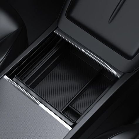 PRICES MAY VARY. (Patent Design)Newest Custom-designed: Incredible Custom-design Loved by 500,000+ Tesla Owners. BASENOR patent design Tesla center console box is specifically tailored for the 2024 Tesla Model 3, guaranteeing seamless integration and a 100% fit that easily to slide without disrupting regular center console usage. It offers a chic built-in organization system for tidy storage of your essentials 2X Layer Design: Crafted with high-quality double layers and divided compartments, the Model 3 organizer accommodates items of all sizes, optimizing center console storage. Easy to maintain, bid farewell to cluttered consoles, keeping everything tidy and within reach. Featuring a convenient USB interface with a top-small-bottom-large design for easy concealment without compromising a Tesla Accessories, Hidden Drawer, Console Organization, Console Storage, Organizing Systems, Drawer Storage, Tesla Model 3, Layer Design, Center Console