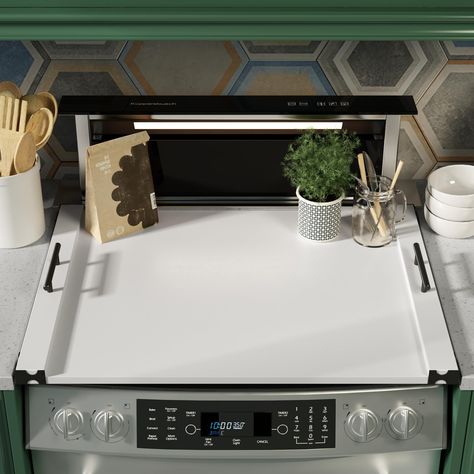 PRICES MAY VARY. 𝑨𝑫𝑫 𝑨𝑬𝑺𝑻𝑯𝑬𝑻𝑰𝑪 𝑨𝑷𝑷𝑬𝑨𝑳 : This wooden stove top covers for gas burners measures 29.52 x 22.04 x 1.18 inches and is designed to fit most standard stoves, but it is always recommended to measure your stove before purchasing to ensure a perfect fit. Add a charming rustic touch to your kitchen with our stove covers for electric stove top. Perfectly hiding burners and creating a cozy ambiance, you'll love the farmhouse feel it brings to your home 𝑴𝑶𝑹𝑬 𝑾𝑶𝑹𝑲 𝑺𝑷 Gas Stovetop Cover, Stove Top Decor, Rv Stove Cover, Gas Stove Top Covers, Kitchen Sink Cover, Electric Stove Top, Electric Stove Top Covers, Stove Covers, Wooden Stove Top Covers