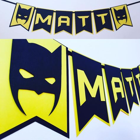 23 Likes, 1 Comments - sassypartydecor@gmail.com (@sassypartydecor) on Instagram: “#batman #batmanbirthday #batmanparty” Batman Birthday Banner, Batman Banner, Batman Theme Party, Batman Party Supplies, Batman Ideas, Lego Batman Birthday, Batman Decor, Batman Cartoon, Batman Theme