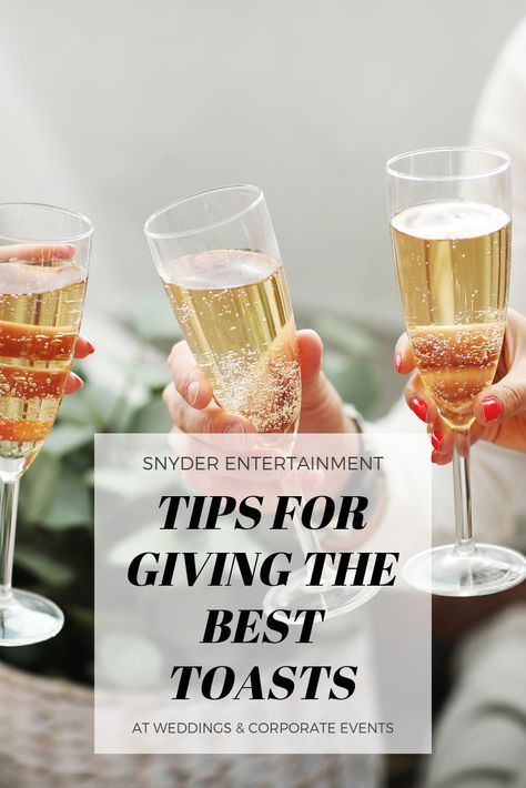 Engagement Party Toasts, Funny Wedding Toasts, Funny Toasts, Birthday Toast, Wedding Toast, Nye Wedding, The Best Advice, Wedding Toasts, Funny Wedding