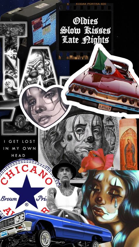 Chicano Art Wallpaper, Chicana Lockscreen, Chicana Posters, Chicana Room Ideas, Chicana Wallpaper Iphone, Spm Wallpaper, Chicana Pfp, 90s Chicana Aesthetic Wallpaper, Chicana Wallpaper Backgrounds