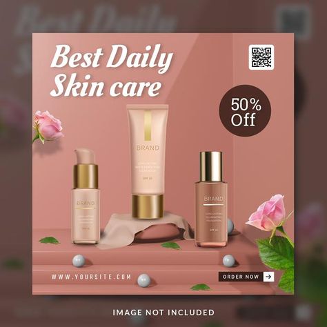 Cosmetics Social Media Post, Skin Care Social Media, Caricature Wedding, Computer Projects, Product Promotion, Skin Care Product, Moon Drawing, Cosmetic Design, Skincare Product