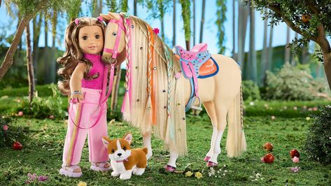 American Girl's 2024 Girl of the Year is a skilled gymnast ready to level up Haircut Ideas Girl, Lea Clark, American Girl Store, Twin Dolls, Horse Camp, Pleasant Company, Hair Color Caramel, Middle Names, Xmas Wishlist