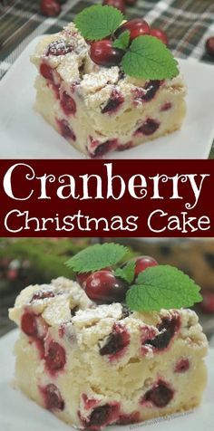 Cranberry Cake Recipe, Cranberry Christmas Cake, Cranberry Christmas, Cranberry Cake, Christmas Eats, Christmas Cake Recipes, Holiday Goodies, Cranberry Recipes, Christmas Foods