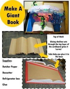 3D Book for Reading Classroom Book Month Bulletin Boards, Fairytale Library Display, Library New Books Display, Library Painting Ideas On Canvas, Book Themed Classroom Decor, Fairytale Bulletin Board Ideas, Book Fair Decorations, School Library Decorating Ideas, Book Fair Ideas Display