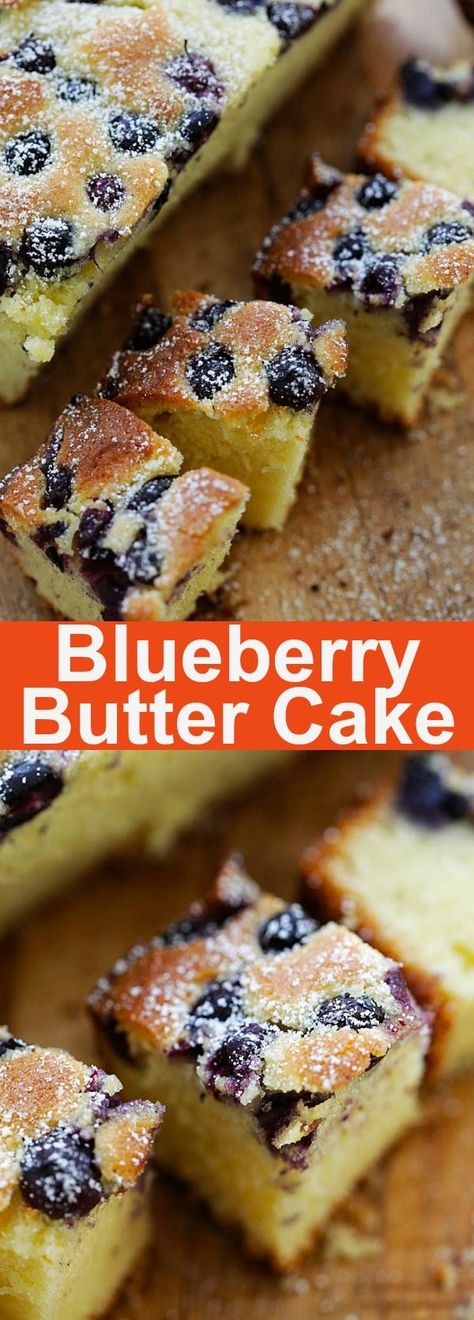 Blueberry Butter Cake, Blueberry Butter, Slab Pies, Malaysia Recipes, Mousse Au Chocolat Torte, Rasa Malaysia, Best Butter, Diy Pantry, Delectable Desserts