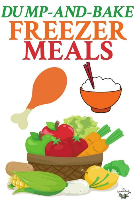 Dinner Ideas Meal Prep, Meal Prep Simple, Mealprep Dinner, Dump And Bake, Freezer Dinners, Freezer Friendly Meals, Freezable Meals, Freezer Meal Planning, Make Ahead Freezer Meals