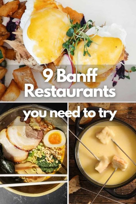 Banff Restaurants, Travelling Canada, Canadian Road Trip, Banff National Park Canada, Visit Vancouver, Alberta Travel, Canadian Thanksgiving, Calgary Stampede, Pot Recipes Easy