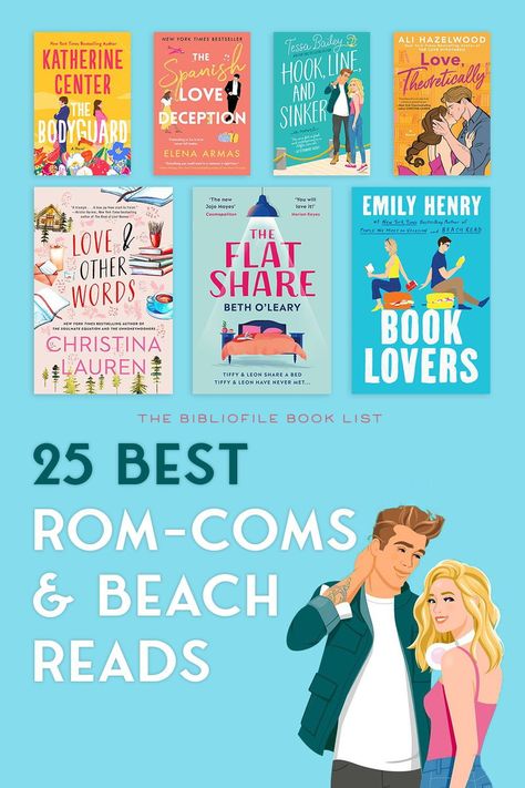 With so many great Rom-Com and Beach Reads coming out this year, I thought I’d round up a list of the Best Rom-Com, Beach Reads and Contemporary Romance Books for anyone looking to add a few more titles to their reading lists! I’ve limited this list to contemporary romance since I feel like that historical fiction has a slightly different vibe. Book Club Suggestions, Book Club List, Romcom Books, Beach Reads, Contemporary Romance Books, Books To Read For Women, Great Books To Read, Books For Moms, Reading Rainbow