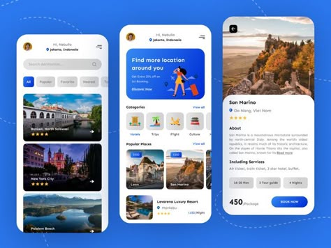 #travel app #inspiration ui #creative ui #appdesign #mobile app ui #destination #uiux #booking app #hotel app #vacation #app ui design Travel Apps Design, Travel Ui Design, Travel App Ui Design, Booking App Design, Material Design Web, Travel App Design, Creative App Design, Travel Guide App, Hotel App