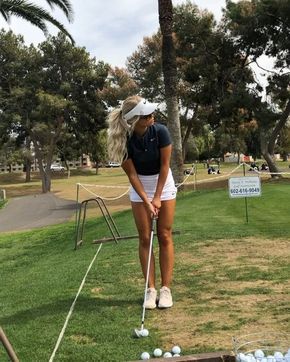 Hailey Ostrom Pub Golf, Cute Golf Outfit, Golf Attire Women, Golf Inspiration, Tennis Outfits, Girls Golf, Golf Party, Womens Golf Fashion, Patio Diy