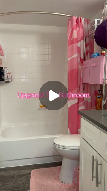 @tannesiavs on Instagram: "im always upgrading my place , i think im getting old 😭 all from tiktok shop 💞 
•
•
•
•
•
•
•
#bathroomdecor #bathroomupgrade #bathroomupgrades #bathroomupdate #bathroommats #pinkdecor #pinkbathroom #rotatingshelving #sinkorganizer #pinkmats #pinkfinds #tiktokfinds #showerheads" Tiktok Shop, From Tiktok, Sink Organizer, Bathroom Update, Pink Bathroom, My Place, Pink Decor, Bathroom Mats, May 23