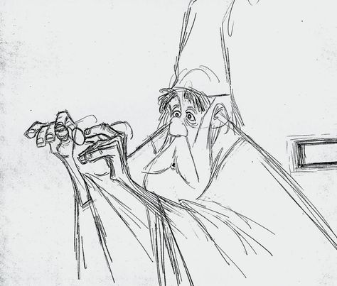 Merlin - Milt Kahl Concept Art Disney, Milt Kahl, Key Drawings, Traditional Animation, Animation Sketches, Disney Concept Art, Disney Sketches, Walt Disney Animation Studios, Walt Disney Animation