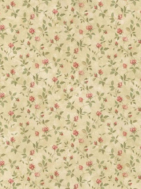 Brewster Wallcovering, Vintage Flowers Wallpaper, Wallpaper Borders, Phone Wallpaper Patterns, Wallpaper Murals, Vintage Poster Art, Cute Patterns Wallpaper, Cottage Living, Pretty Prints