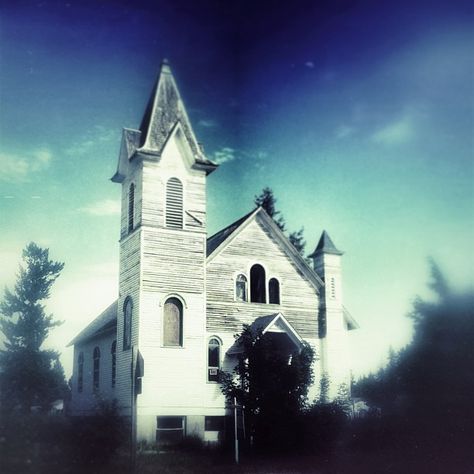 old pictures of spirit lake idaho | this gorgeous old church in spirit lake idaho complete with steeple is ... Spirit Lake Idaho, North Idaho, Old Church, Graphic Templates, She Likes, Mobile Photography, Photography Art, Back In Time, Old Pictures