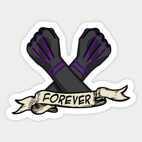 Wakanda Forever Tattoo - Black Panther - Sticker | TeePublic Wakanda Forever Tattoo, Forever Tattoo, Marvel Tattoos, Wakanda Forever, Black Panther Marvel, Black Panther, Black Tattoos, Tattoos And Piercings, I Tattoo