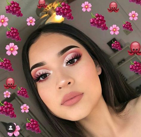 Makijaż Smokey Eye, Makeup Eye Looks, Makeup Hacks, Baddie Makeup, Day Makeup, Makeup Goals, Gorgeous Makeup, Glam Makeup, Eyeshadow Looks