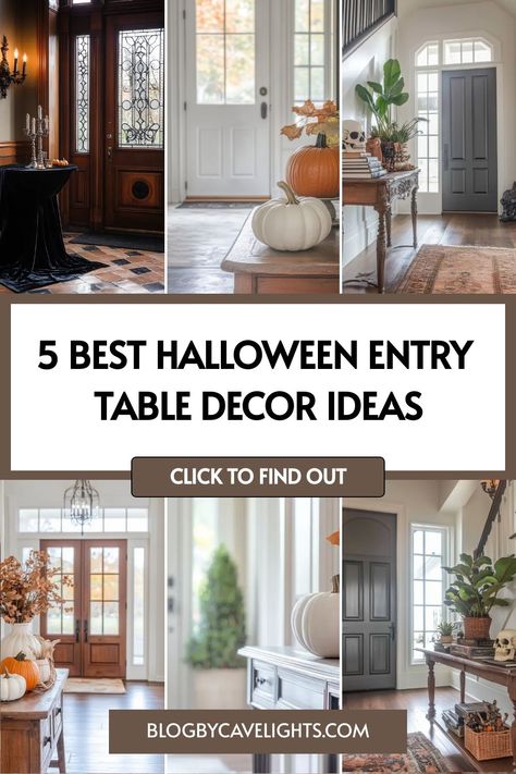 🌟 Make a bewitching first impression with our Halloween decor ideas perfect for your entryway table. Get inspired by our latest article for unforgettable Halloween entrance decor. Click to read now! Halloween Entrance Decor, Halloween Entry Table Decor, Halloween Entryway Decor, Halloween Entry Table, Halloween Entrance, Entry Table Decor Ideas, Haunted Book, Halloween Entryway, Halloween Decorations Apartment