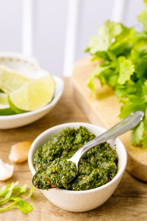 How to Make Cilantro Paste - Nurtured Homes Cilantro Paste, Cilantro Tincture Recipe, Preserving Cilantro Fresh Herbs, Keeping Cilantro Fresh, Small Food Processor, Cilantro, Vegan Gluten Free, Vegan Vegetarian, Food Processor Recipes