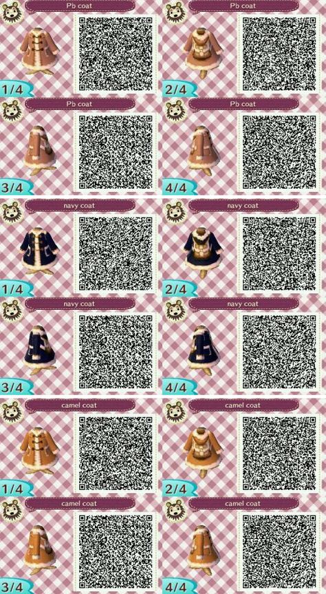 Acnl Hats Qr Codes, Acnl Qr Codes Clothes Aesthetic, Qr Codes Animal Crossing New Leaf, Animal Crossing New Leaf Qr Codes Clothes, New Leaf Qr Codes, New Leaf Qr Codes Clothes, Acnl Qr Codes Clothes, Leaf Clothes, Acnl Outfits