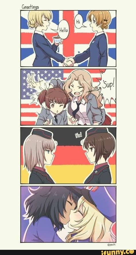 French Anime, Anime Military, Yuri Anime, Anime Jokes, Anime Memes Funny, Anime Meme, Manga Cosplay, An Anime, Anime Comics