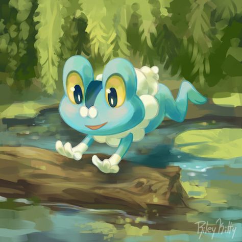 Froakie Pokemon, Painting Pokemon, Dance With The Devil, Water Type Pokemon, Please Talk To Me, Pokemon Official, Pokemon Starters, Cool Pokemon Wallpapers, Wild Pokemon