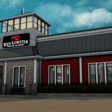 Red Lobster | Sims4Build | Patreon Afro Hair Sims 4 Cc, Red Lobster Restaurant, Sims 4 Afro Hair, Sims 4 Restaurant, Sims 4 House Building, Bad Girl Wallpaper, Sims 4 Expansions, Tumblr Sims 4, Red Lobster