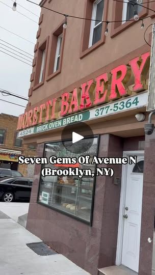 26K views · 1.2K reactions | These 7 old school gems of Avenue N are still going strong in Brooklyn! 
Which is your favorite of the bunch?

#brooklynbitess #brooklyn #millbasin #marinepark #foodblog #nyceats #nycfood #bakery #instafood | Brooklyn Bitess Brick Oven Bread, Brooklyn Restaurants, Brick Oven, Nyc Food, Bakery Bread, Food Blog, Old School, Brooklyn, Gems